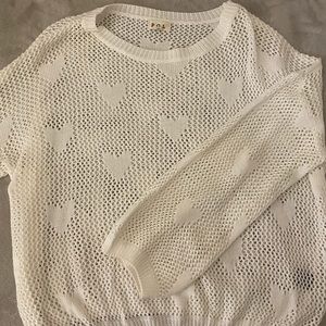 POL Heart Sweater